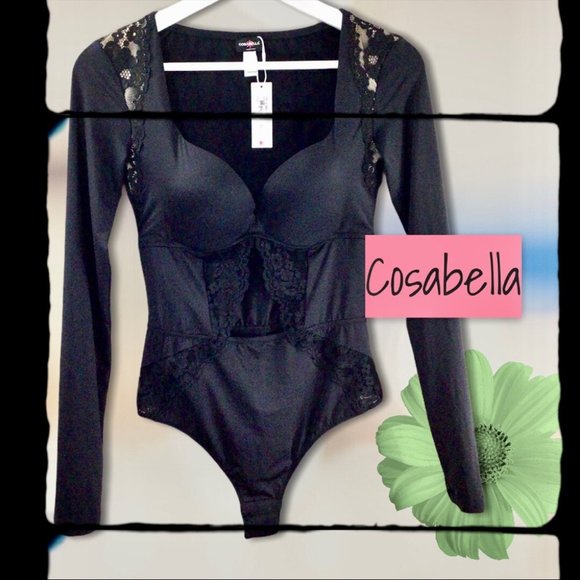 Cosabella Other - Cosabella Bisou Underwire Long Sleeve Teddy Sz 2